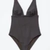 Maillot de bain à encolure en V