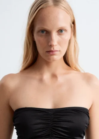 Maillot de bain froncé