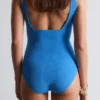 Maillot de bain texturé à nœuds
