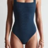 Maillot de bain texturé à nœuds