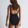 Maillot de bain texturé à nœuds