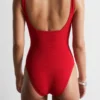Maillot de bain texturé à nœuds