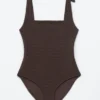 Maillot de bain texturé à nœuds