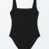 Maillot de bain texturé à nœuds