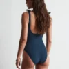 Maillot de bain texturé à nœuds