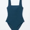 Maillot de bain texturé à nœuds