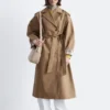 Manteau à ceinture