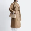 Manteau à ceinture