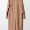 Manteau cintré à simple boutonnage