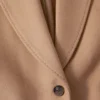 Manteau cintré à simple boutonnage