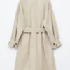 Manteau de conduite à ceinture