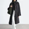 Manteau de conduite à ceinture