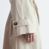 Manteau de conduite à ceinture