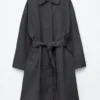 Manteau de conduite à ceinture