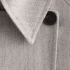 Manteau en coton et laine avec ceinture à nouer