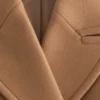 Manteau en laine ajusté