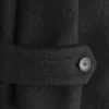 Manteau en laine avec ceinture à nouer