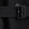 Manteau en laine avec ceinture à nouer