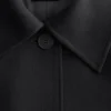 Manteau en laine avec ceinture à nouer