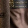 Manteau en laine coupe trapèze