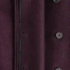 Manteau en laine volumineux avec ceinture