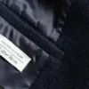 Manteau en laine volumineux avec ceinture