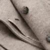 Manteau en laine volumineux avec ceinture