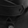 Manteau long en laine
