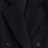 Manteau long en laine