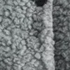 Manteau long en laine shearling