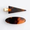 Mini-barrette en écaille