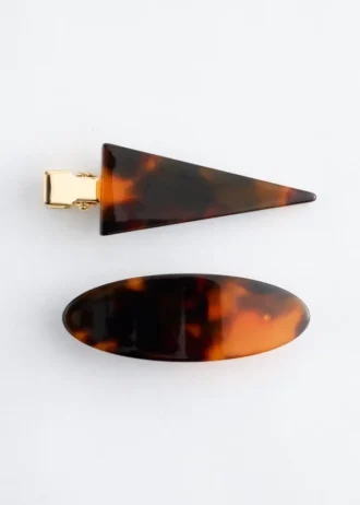 Mini-barrette en écaille
