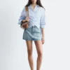 Mini-jupe en denim
