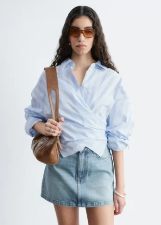 Mini-jupe en denim
