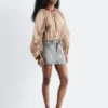 Mini-jupe en denim