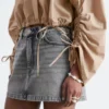 Mini-jupe en denim