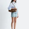 Mini-jupe en denim