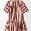 Mini-robe à basque