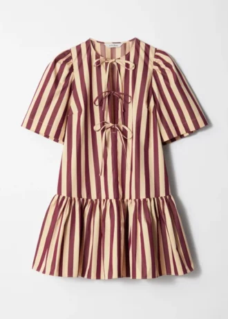 Mini-robe à basque
