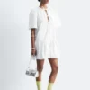 Mini-robe à basque