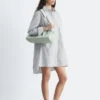 Mini-robe chemise oversize