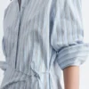 Mini-robe chemise portefeuille