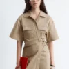 Mini-robe croisée