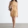 Mini-robe en lin