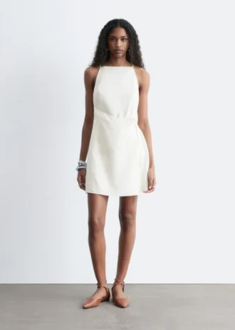 Mini-robe en lin