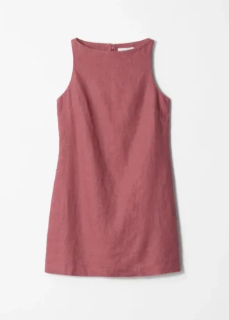 Mini-robe en lin