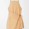 Mini-robe en lin