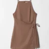 Mini-robe en lin