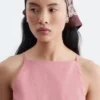 Mini-robe en lin