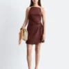 Mini-robe en lin